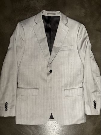Costume homme ITALIAN SUITS, gris clair, 48R