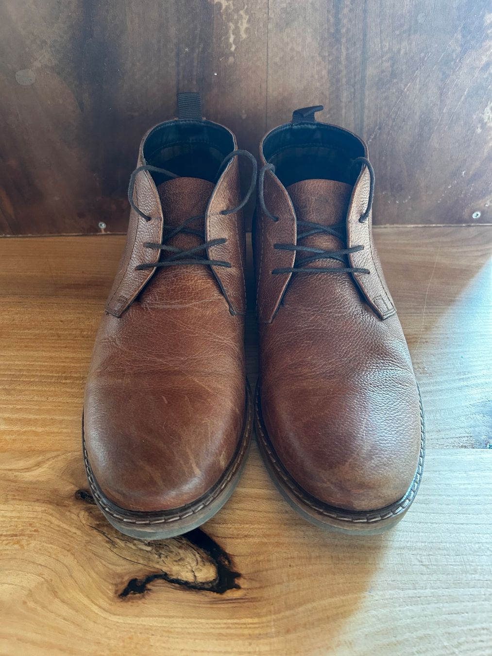 Next Herrenschuhe: Next Lederstiefelette Braun Grösse 44 – Gebraucht aus Egolzwil von mergoadr 2