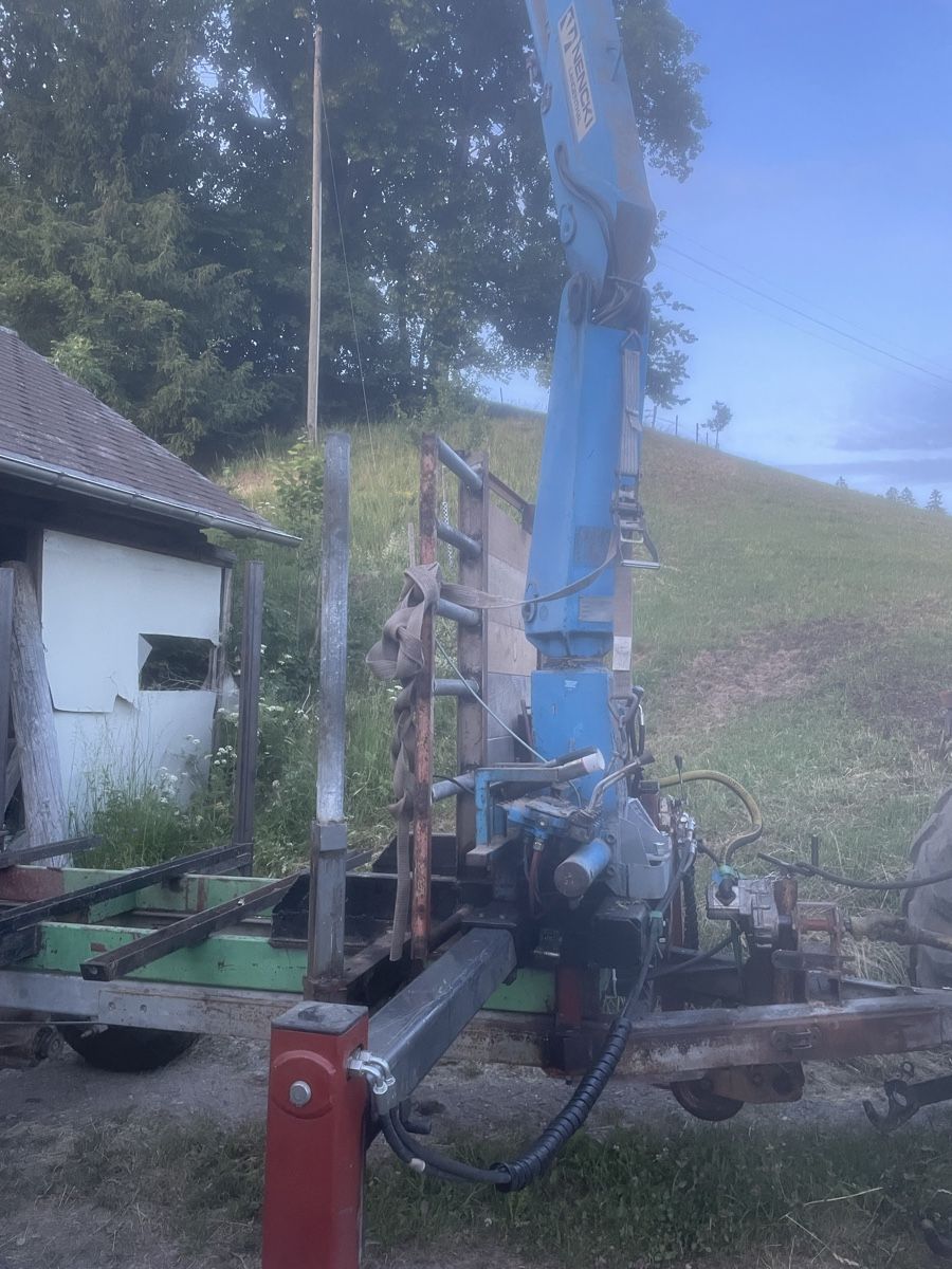 Rimorchi: Forstkranaufbau, für forst Anhänger, oder transporter – Usato da Heimisbach venduto da RB3453 7