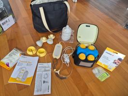 Medela Freestyle Flex Doppelmilchpumpe - Neuwertig!
