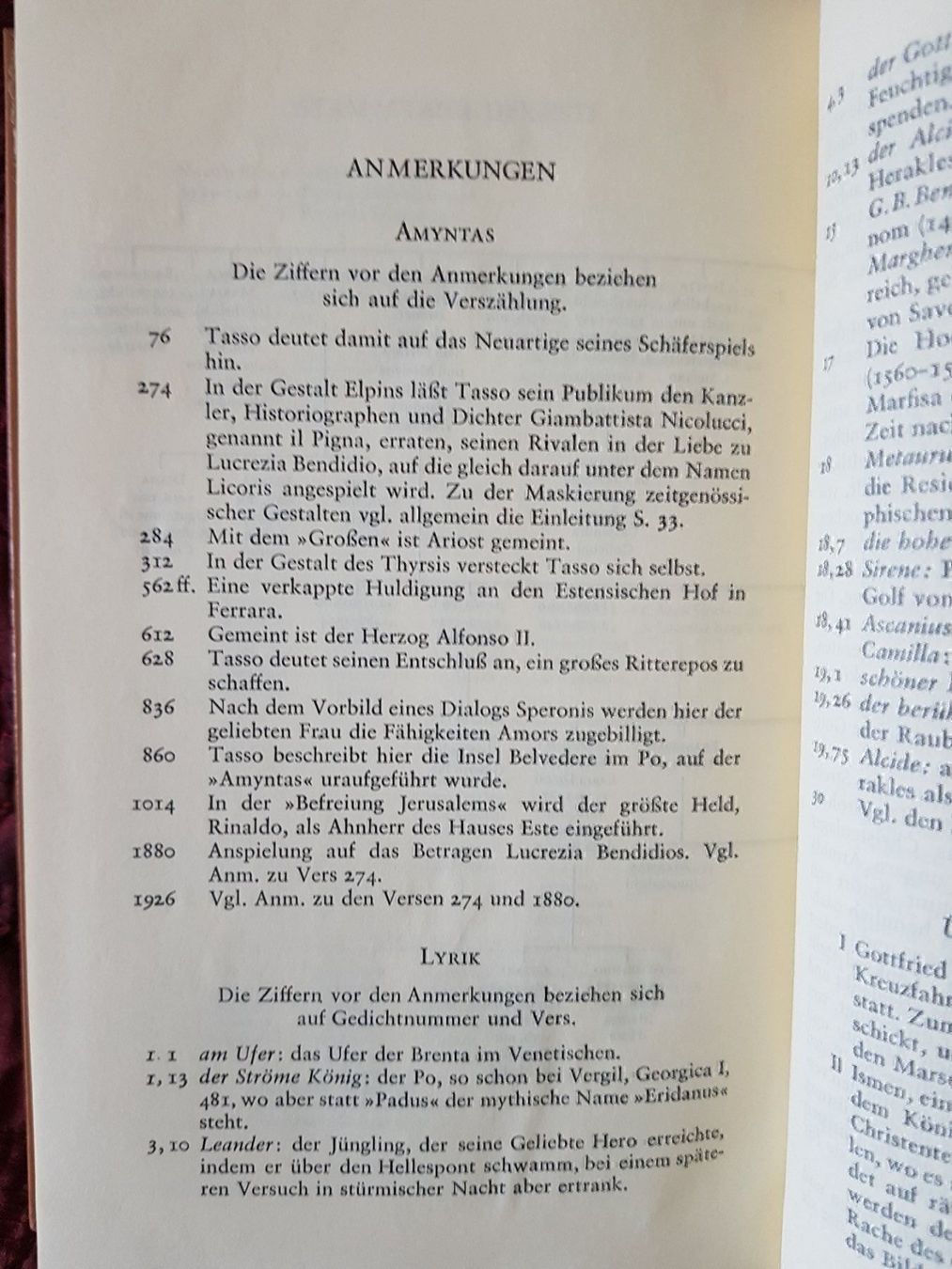 Libri: WERKE UND BRIEFE TORQUATO TASSO – Usato da zürich venduto da gabab 7