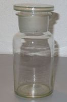 Apothekerflasche mit Glasstopfen, 0.5 Liter