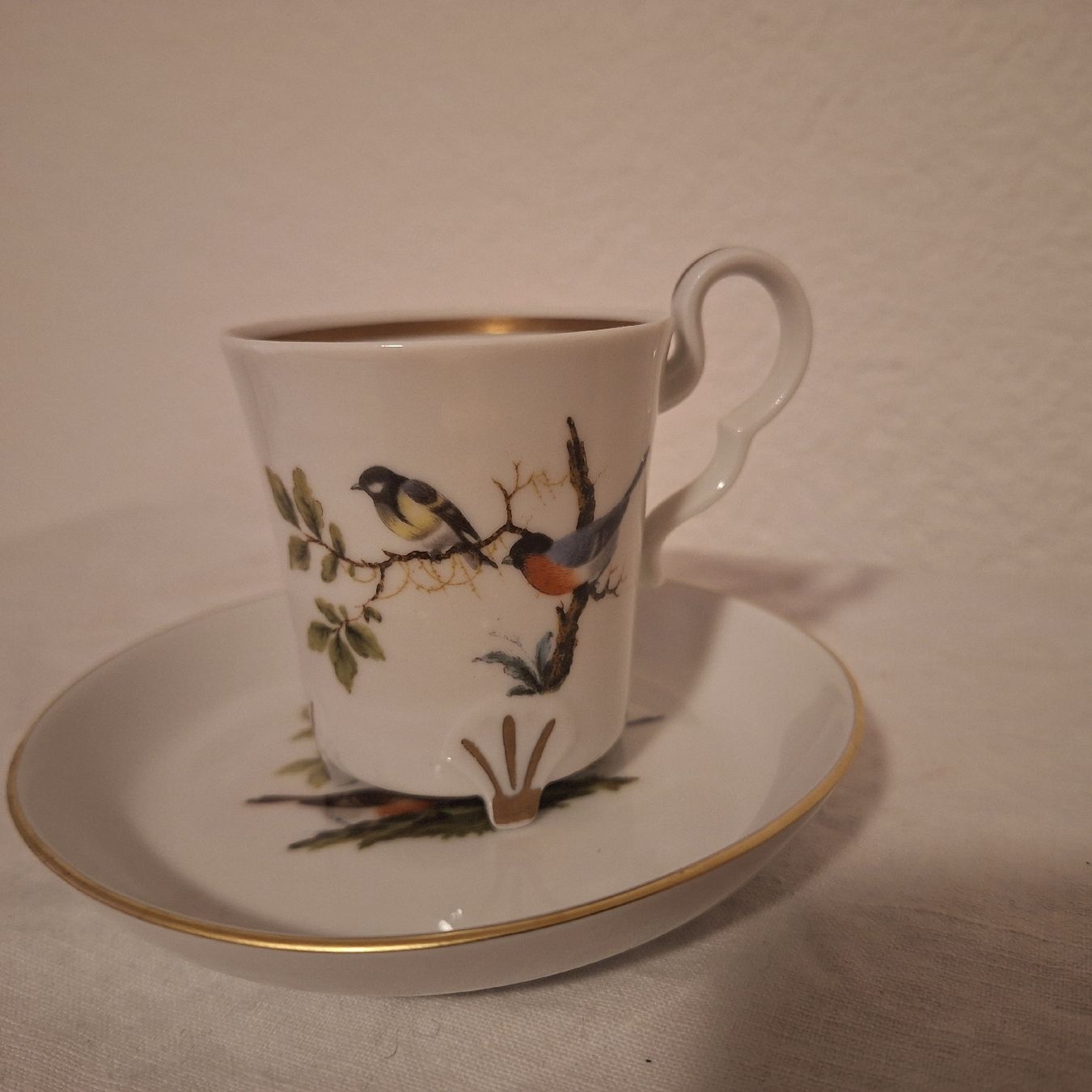 Tassen: Versand möglich. Tasse von Bareuther Bavaria, Vogel – Gebraucht aus Winterthur von Goldpipau