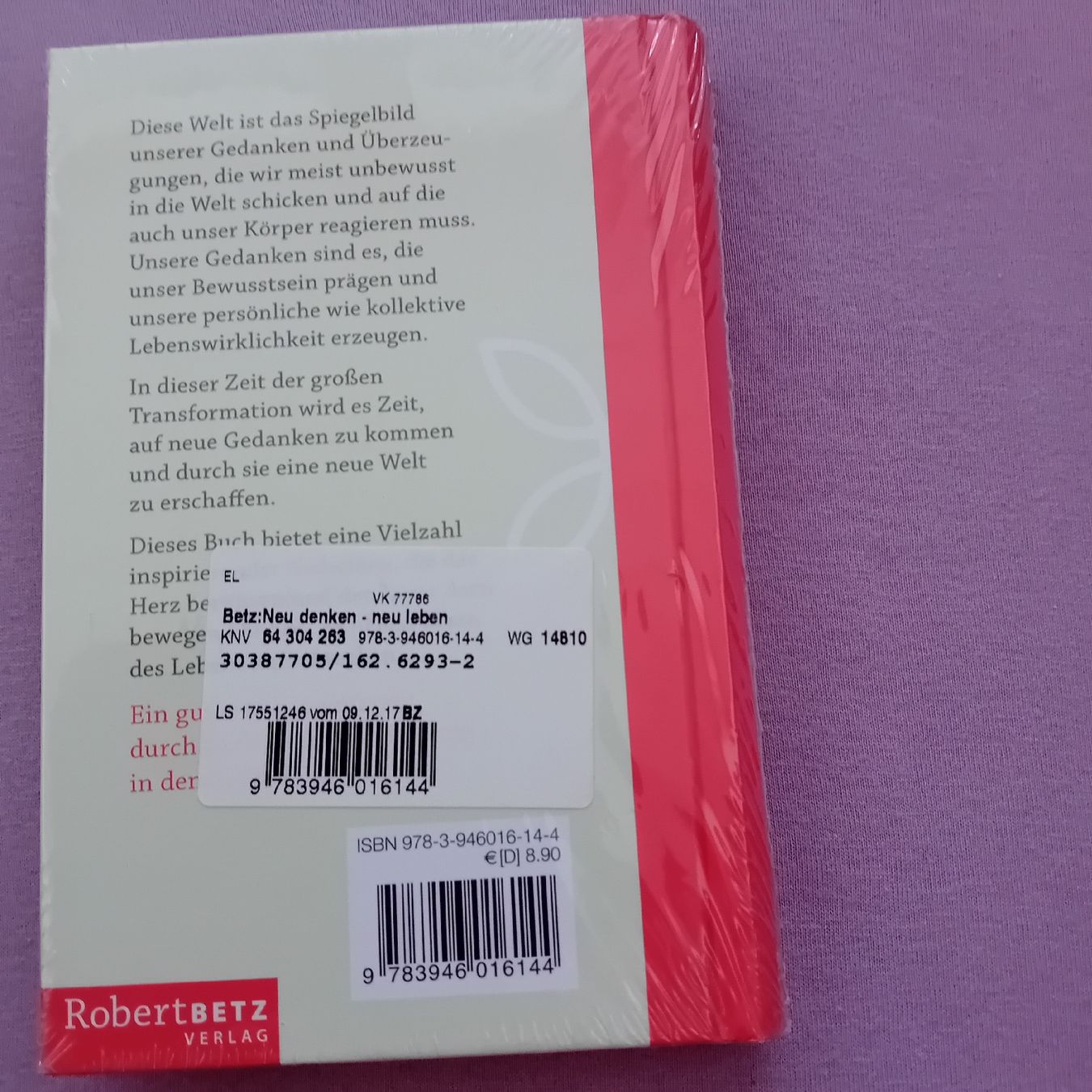Libri: Büchlein: neu denken neu leben – Nuovo e nell'imballaggio originale da Witterswil venduto da hele04 1