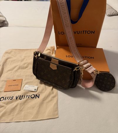 Louis Vuitton Multi Pochette Accessoires braun neuwertig