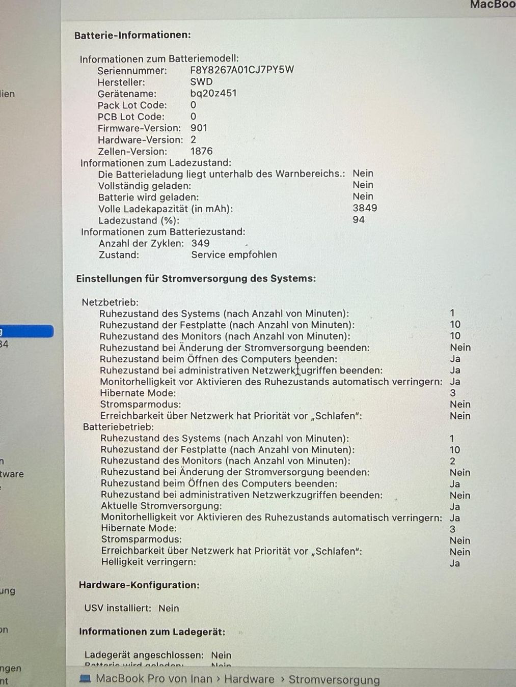 Apple Notebook: MacBook Pro 13" Space Grau, Top Zustand – Usato da Zürich venduto da yurt7 8