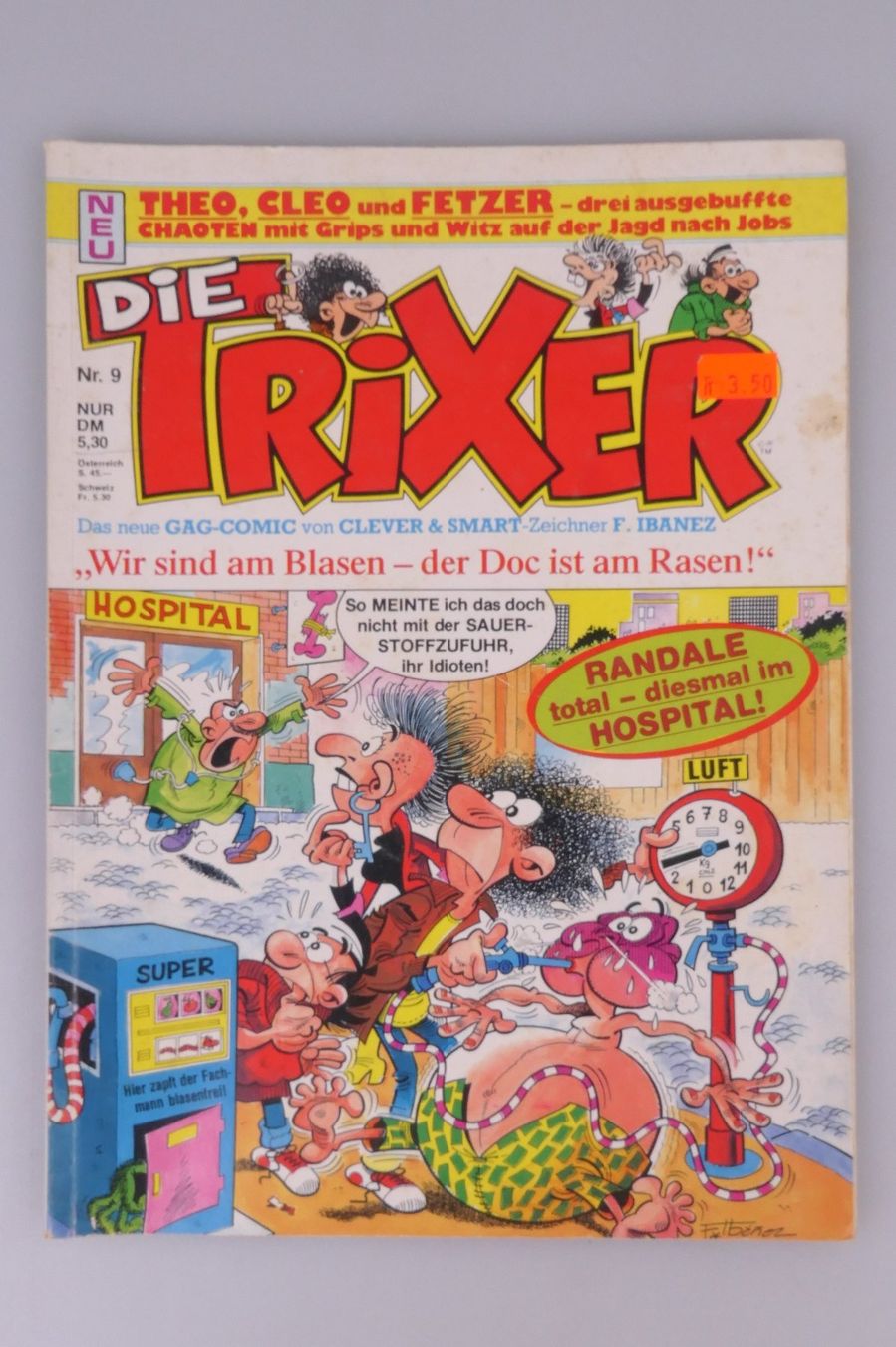Comics: Die Trixer Comic Nr. 1, 3, 5 und 9 – Gebraucht aus Volketswil von brockipfannenstil 4