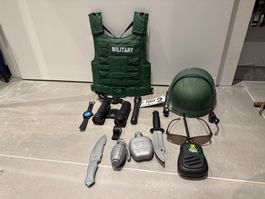 MILITARY SET Spielzeugset 14 Teilig! NEU ! Ab 4 Jahre