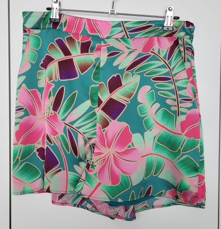 MARCIANO (Guess) Satin-Shorts, mehrfarbig, 42