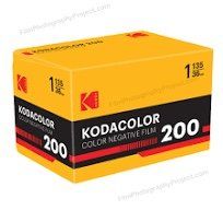 Kodak Kodacolor 200 Color Negative Film  135-36 MHD 11/2028
