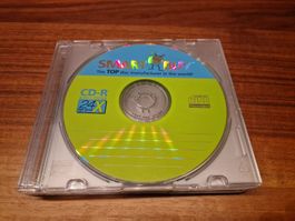 4 Stk. CD-Rohlinge mit dünner Hülle (slim case), CD-R