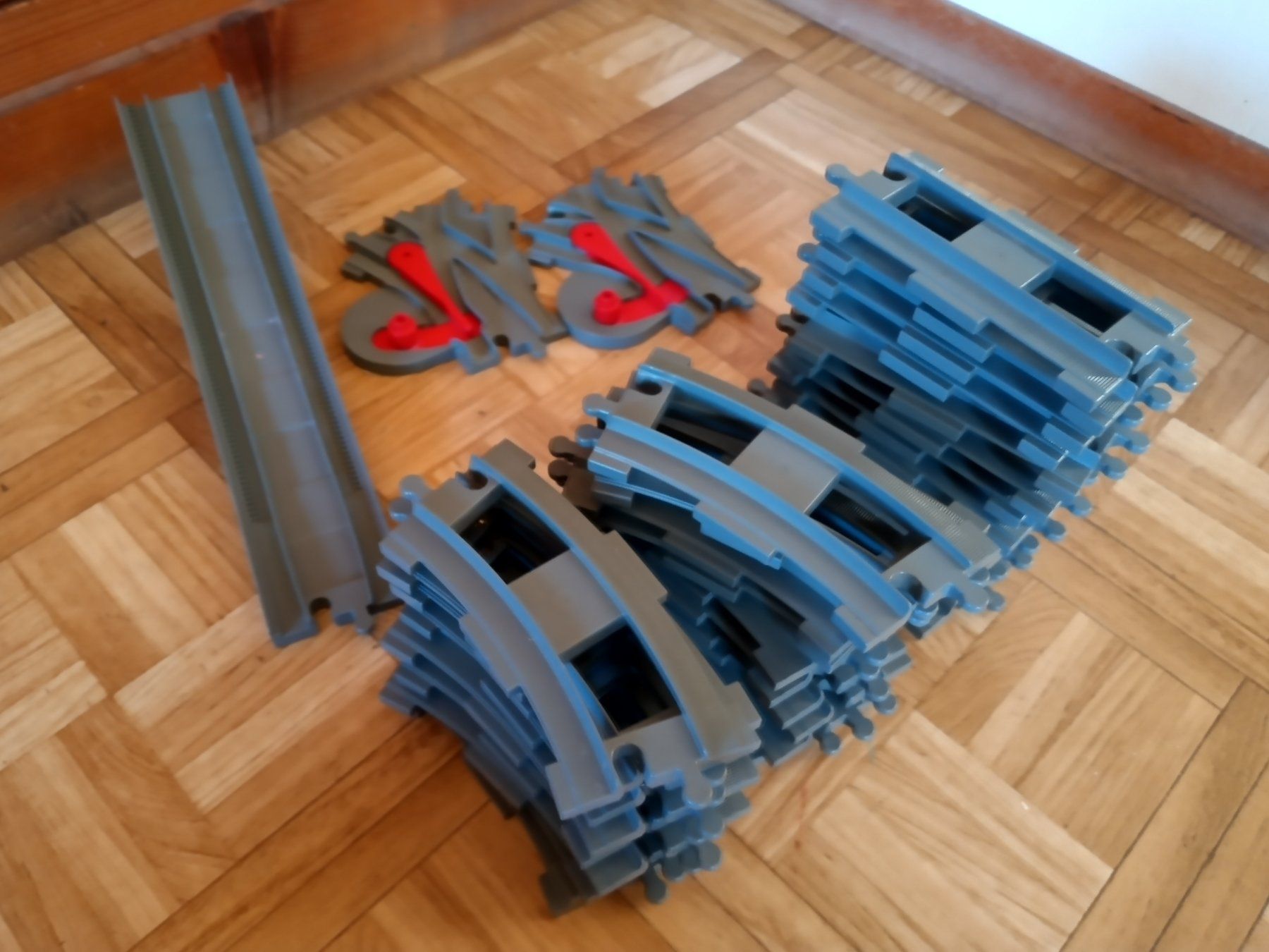 Giocattoli: Lego Duplo Schienen Eisenbahn Material – Usato da Prez-vers-Siviriez venduto da Monija70