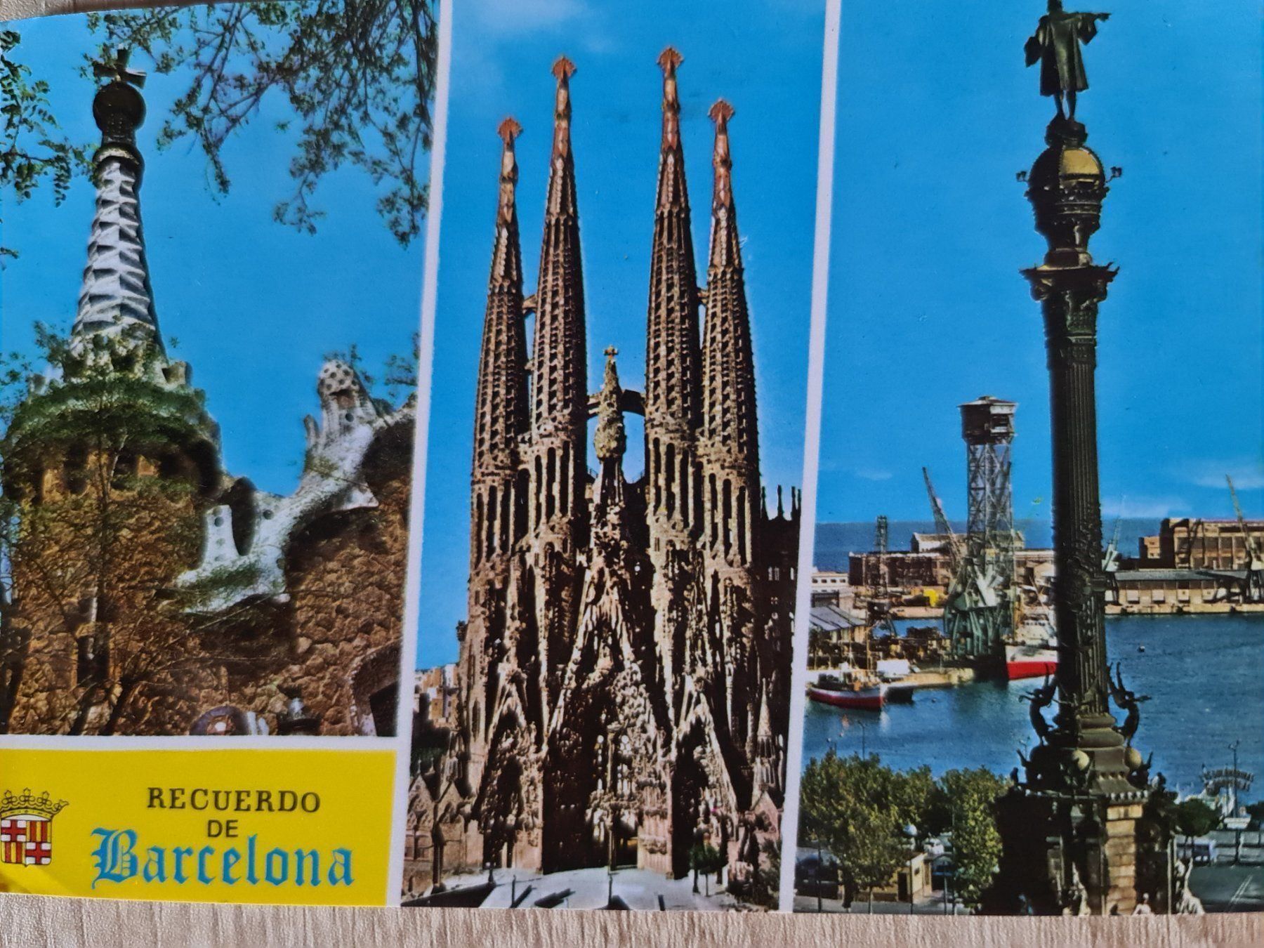 Cartoline postali: Ansichtskarte Barcelona Spanien – Usato da Dintikon venduto da Vexi