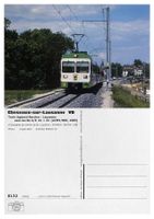 Cheseaux-sur-Lausanne Lausanne Vaud Bahn LEB Be 4/8 32 + 33