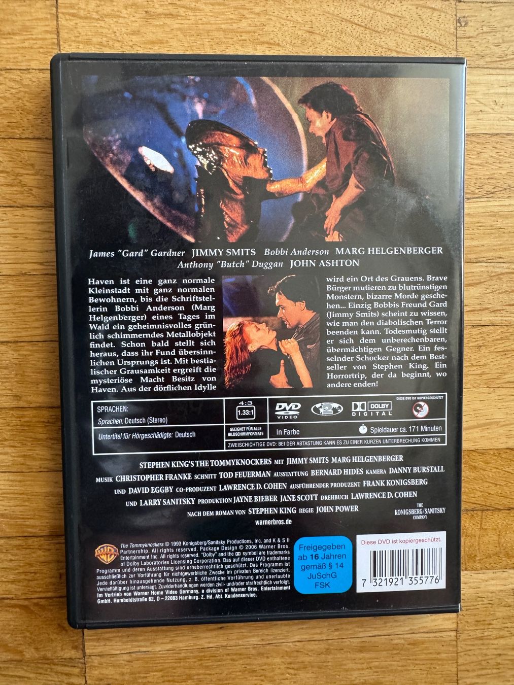 Alle DVDs: TOMMYKNOCKERS (DVD) STEPHEN KING – Gebraucht aus Basel von san_2qlq 1