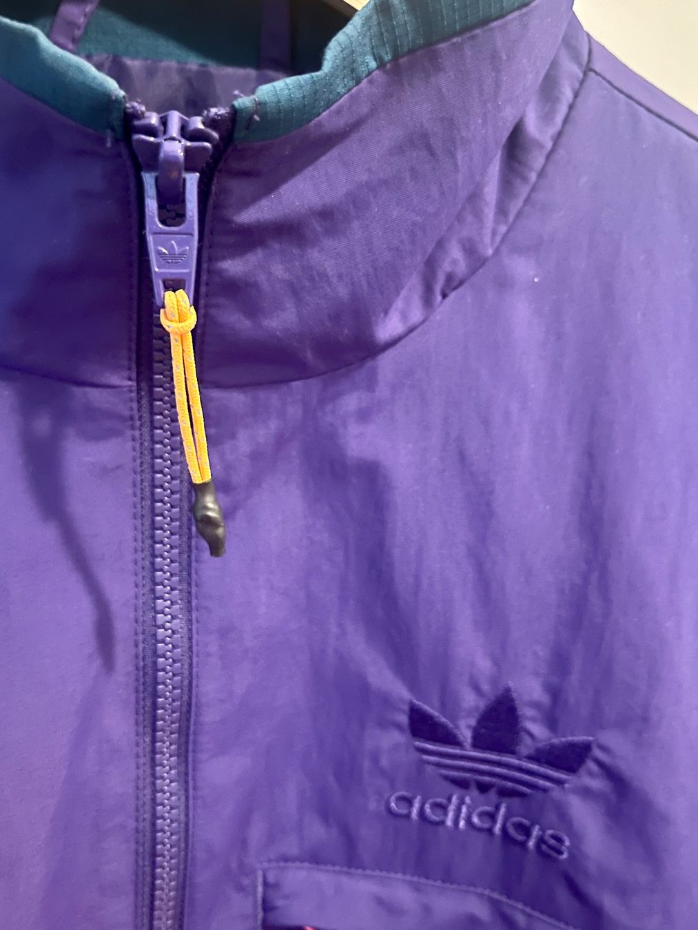 Adidas Giacche: Adidas Trainingsjacke violett – Nuovo (secondo la descrizione) da Bern venduto da BigBeat 2