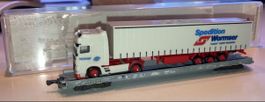 Wagon porte-camion Fleischmann  Spedition Wormser