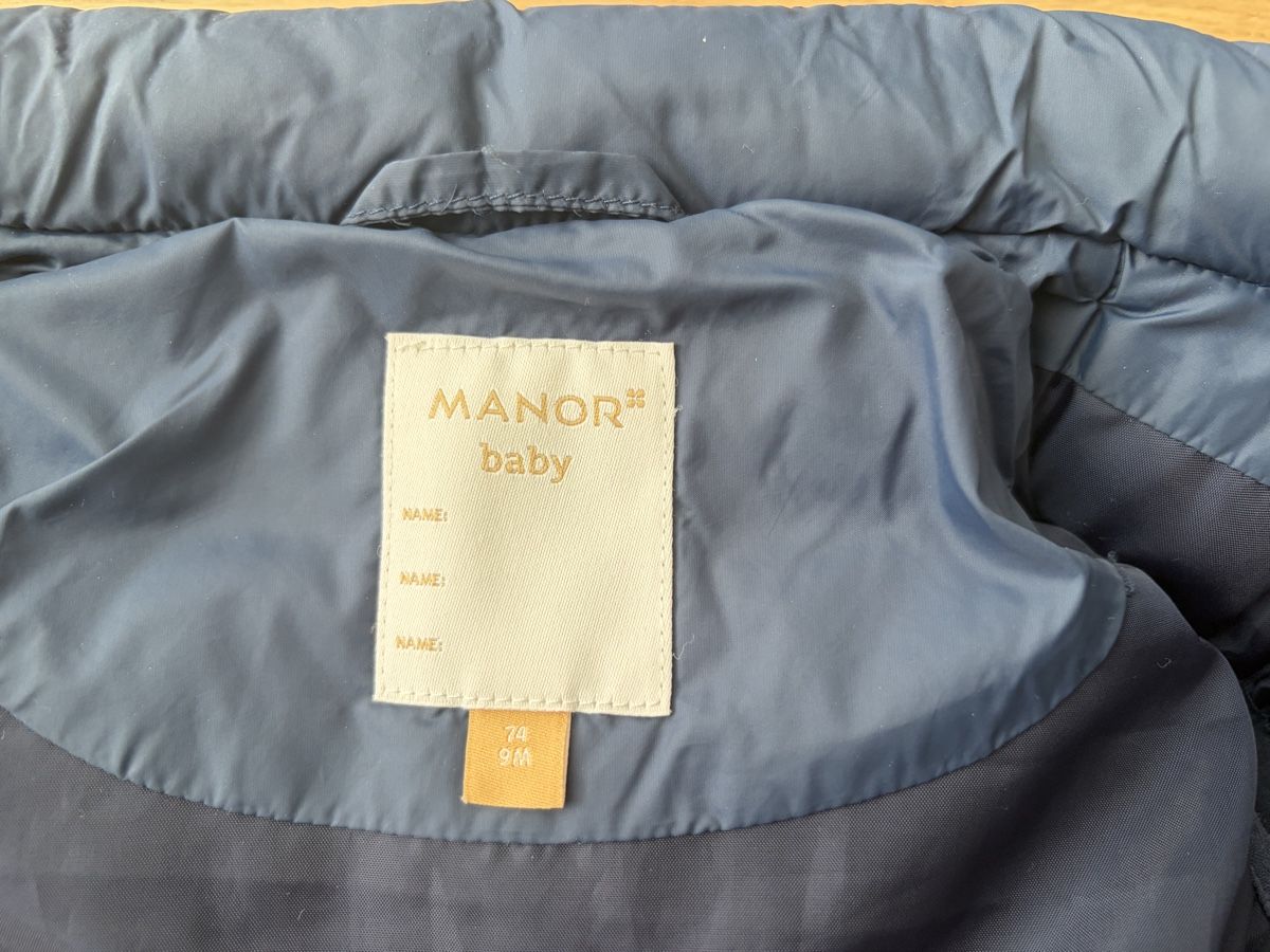 Manor Altro abbigliamento: Manor Baby Steppweste, Gr. 74/9M – Usato da Wallenwil venduto da arina_scheunert 1