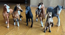 Schleich Pferde 6 Stück