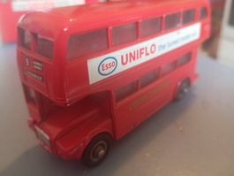 Old red double-decker bus toy for collectors!