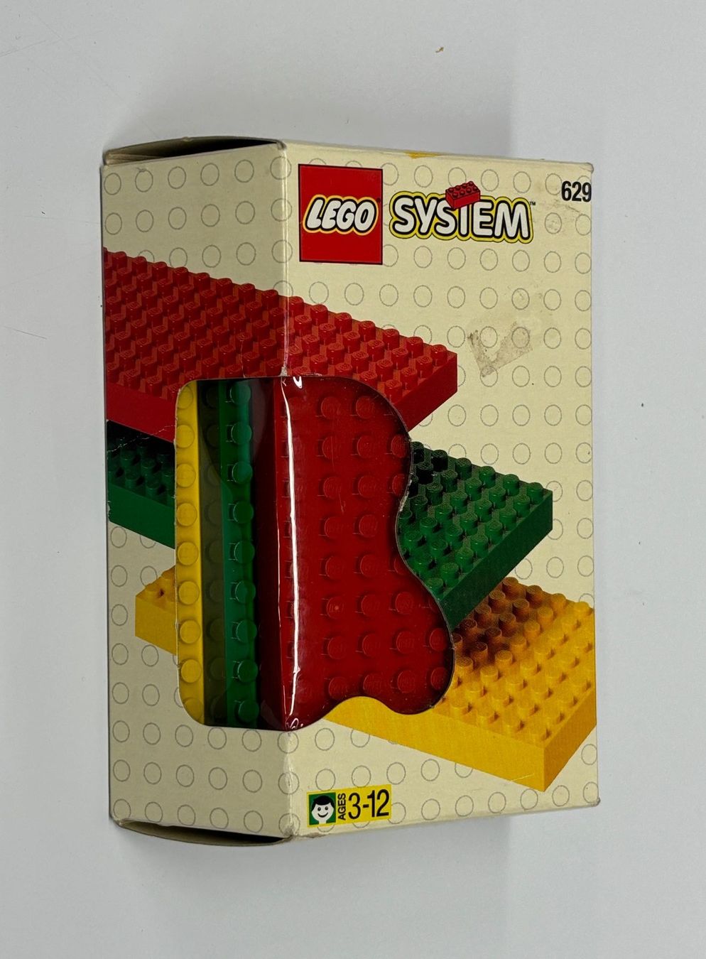 Lego Spielzeuge: 2 Lego 629 Grundplatten in OVP – Neu und originalverpackt aus Baar von bricksandmore