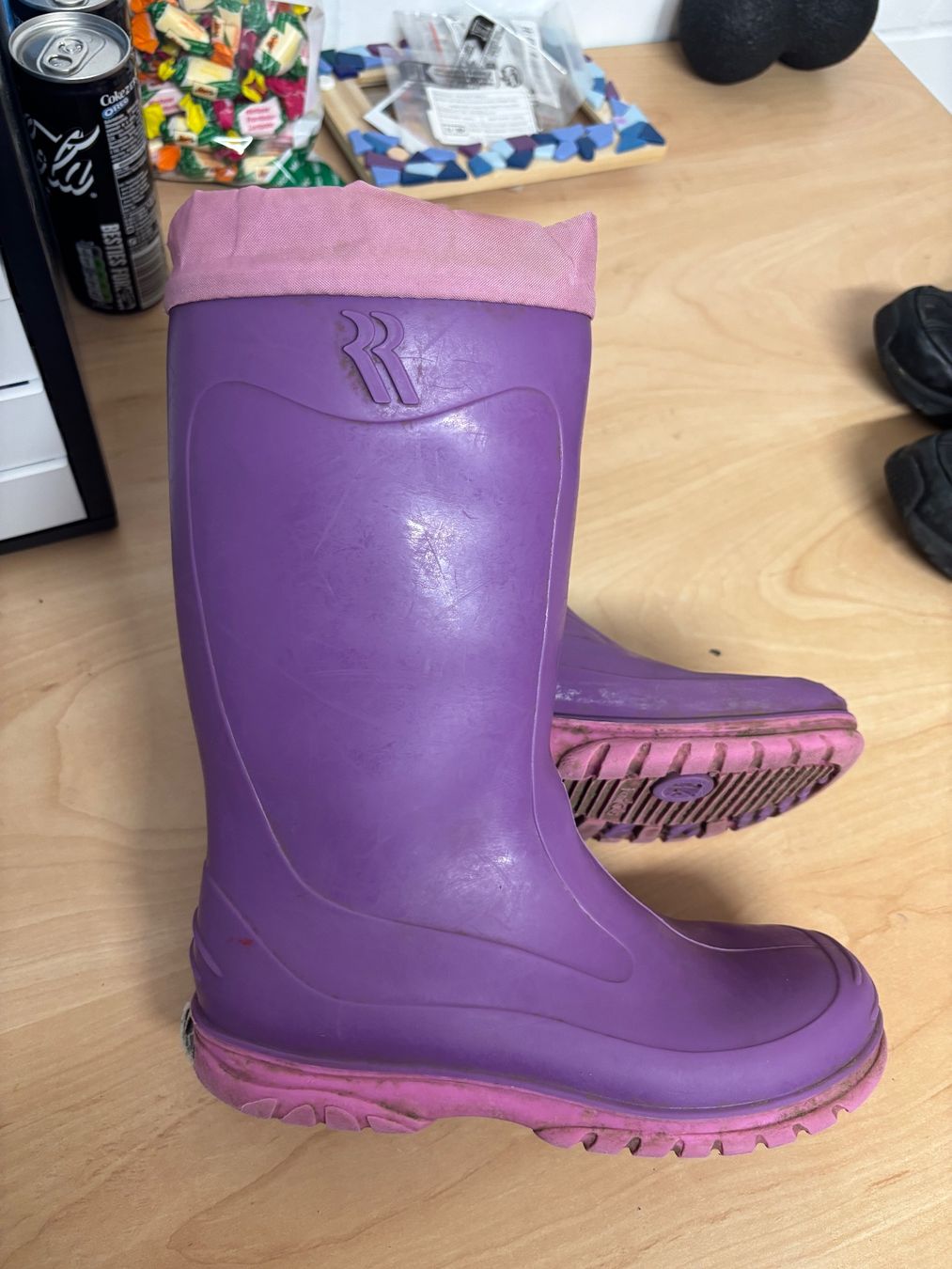 Reima Scarpe per ragazze: Reima Gummistiefel Grösse 34 – Usato da Schwarzenberg LU venduto da Ffrnzi