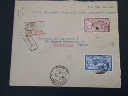 Siegelbrief Paris - Schaffhausen 30.10.1923