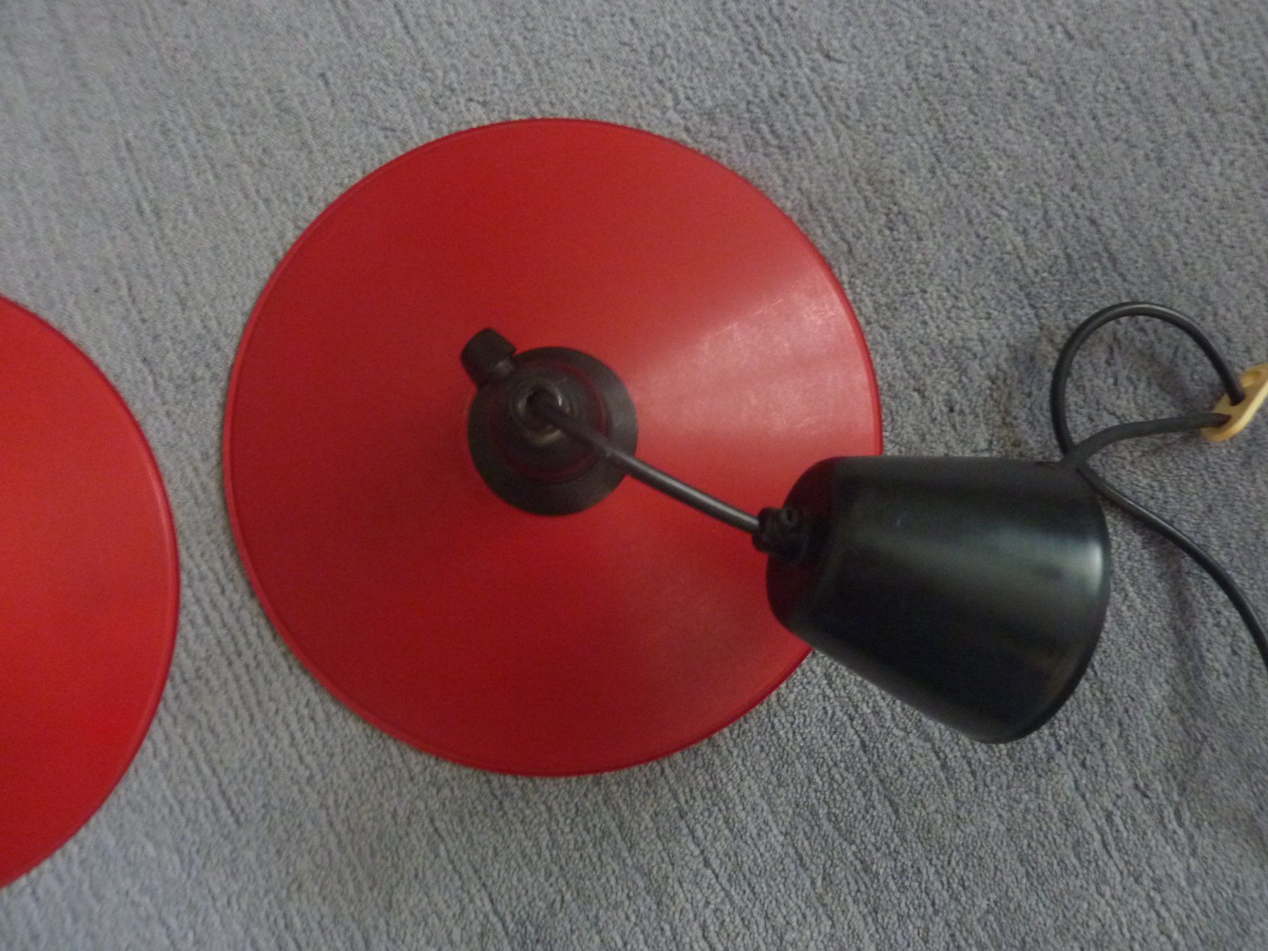 Lampen: Lampe rot-weiss – Gebraucht aus Triengen von Nussbaum14 4