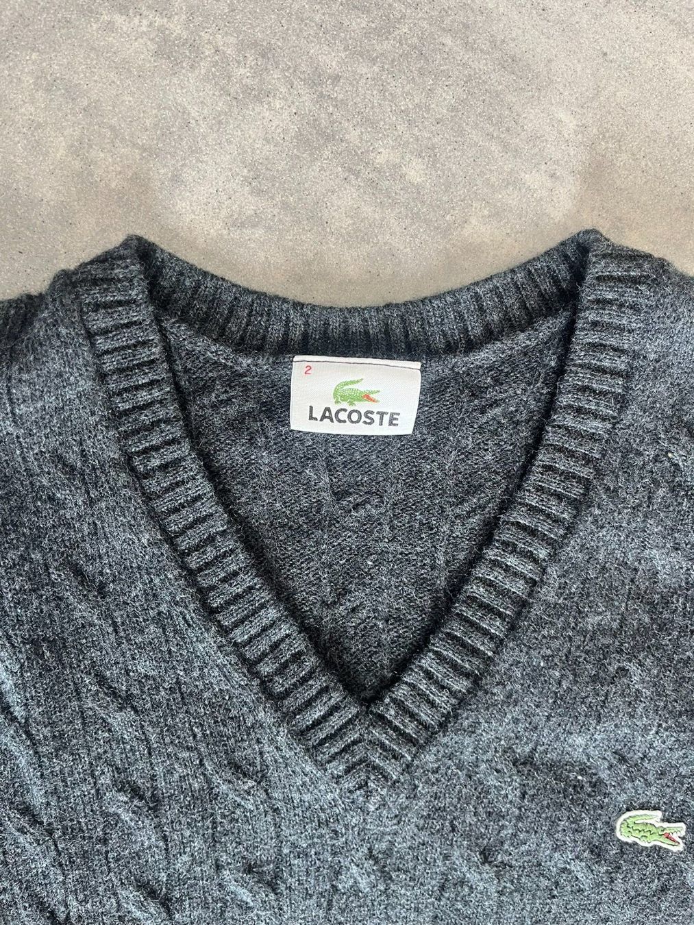 Lacoste Maglioni & Felpe: LACOSTE Strickpullover Dunkelgrau – Usato da Otelfingen venduto da Denis_ZH 2