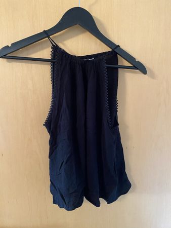 Schwarzes Top Grösse 38 H&M guter Zustand