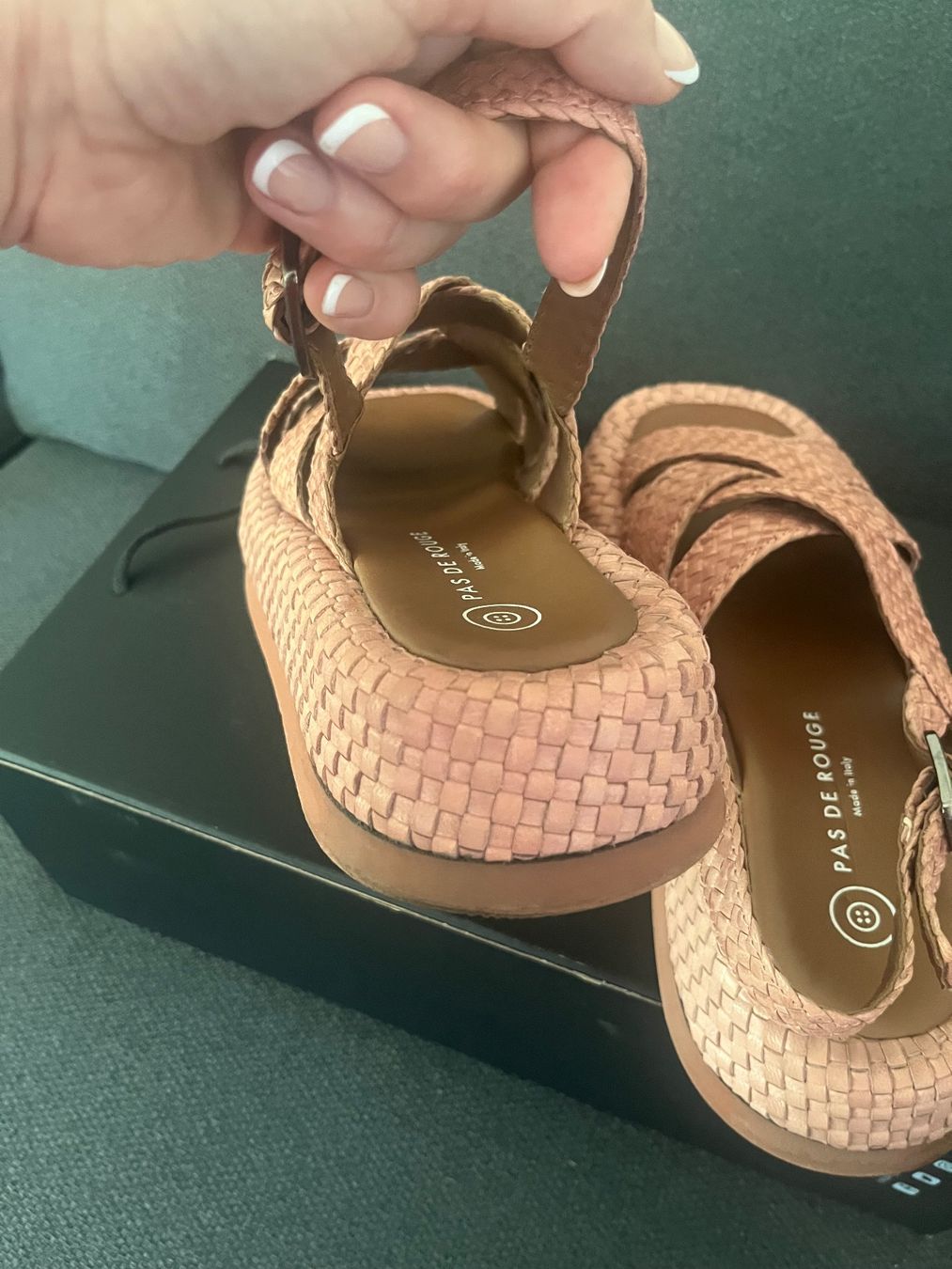 Damenschuhe: PAS DE ROUGE Sandale Gr.38 NEU – Neu (gemäss Beschreibung) aus Basel von Kalila677 5