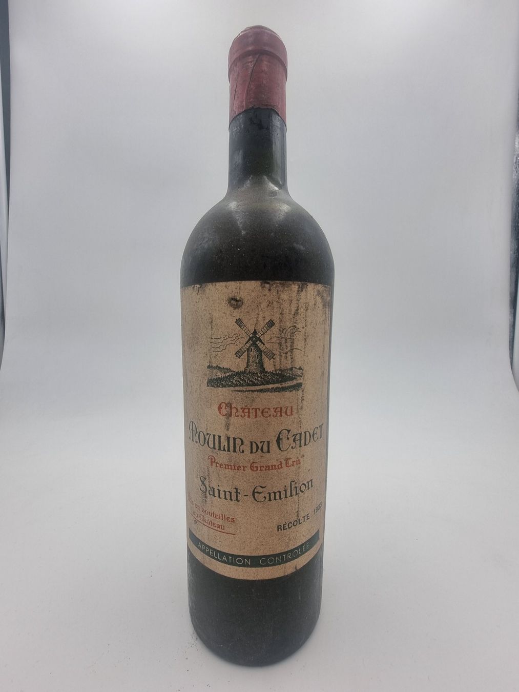 Vino: 1933 Château Moulin du Cadet MC – Nuovo (secondo la descrizione) da Dübendorf venduto da Gastrovin