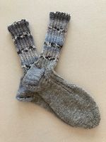 Wollsocken Handgestrickt