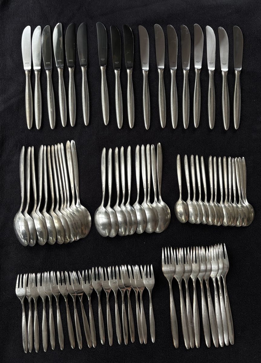 Set di posate: Echtsilber Besteck-Set OKA/Auerhahn – Usato da Rafz venduto da Sukion 6