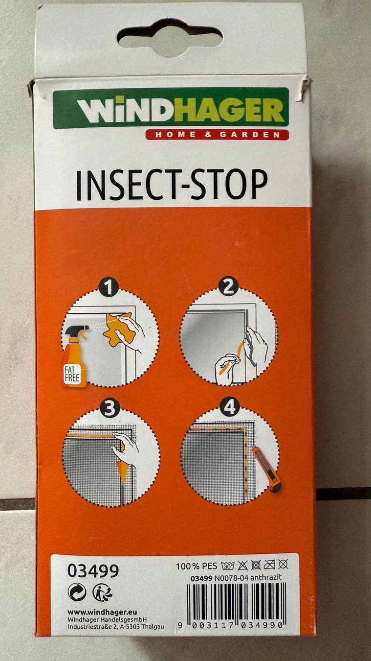Altro per la casa: Fliegengitter Insect-Stop 130x150cm, Neu – Nuovo e nell'imballaggio originale da Oberrüti venduto da Shira69 1