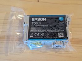 Druckerpatrone: Epson T0802 Cyan