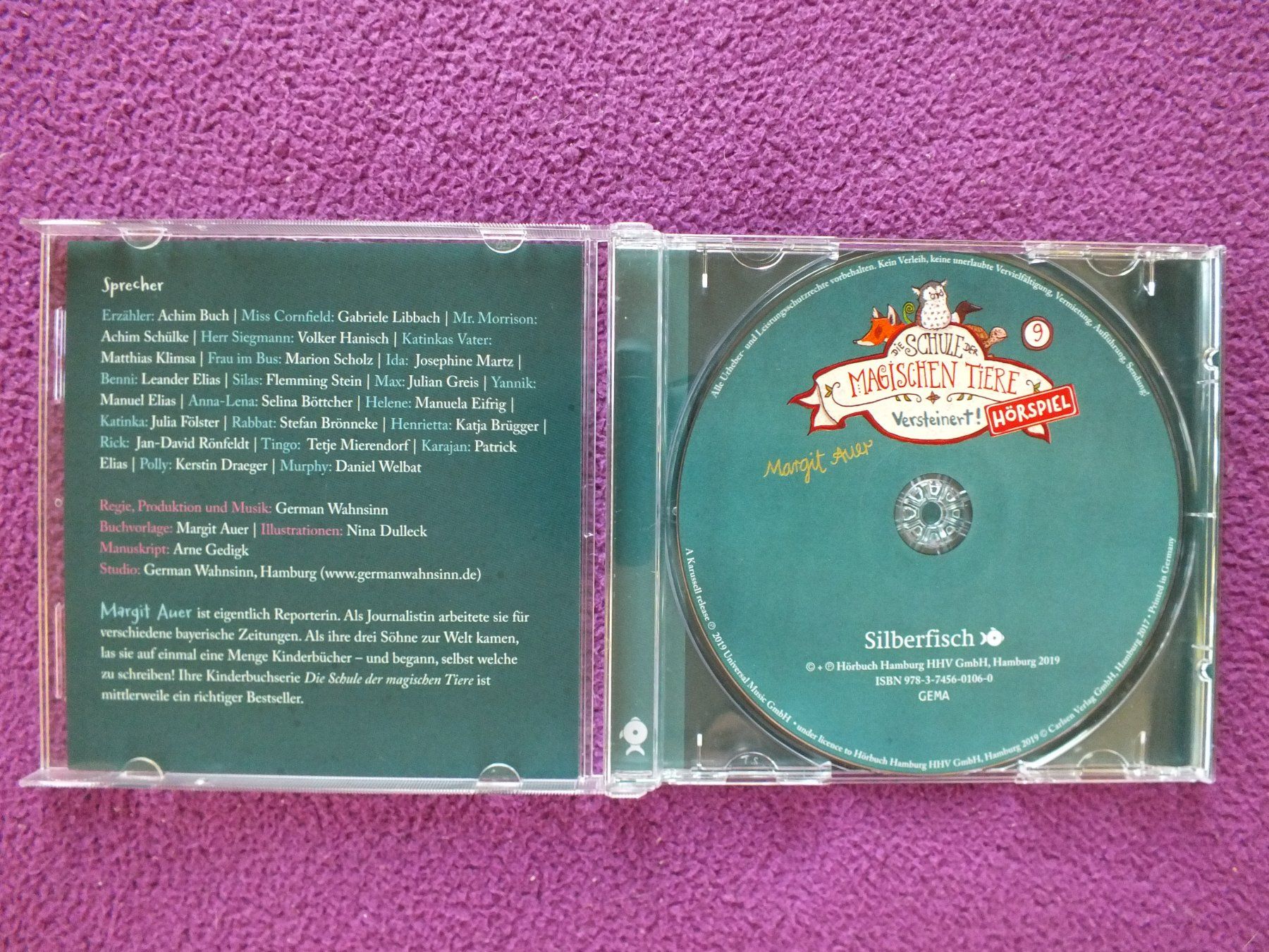 CD: Die Schule der magischen Tiere Folge 9 - Versteinert - CD – Usato da Müllheim Dorf venduto da Seeeule01 2