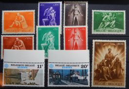 Belgien Lot mit alten Werten VI **/*