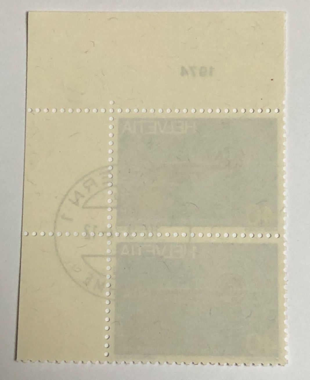 Tutti i francobolli: Nr.550 Paar  mit Vollstempel Bern – Usato da Aarau venduto da Billa007 1