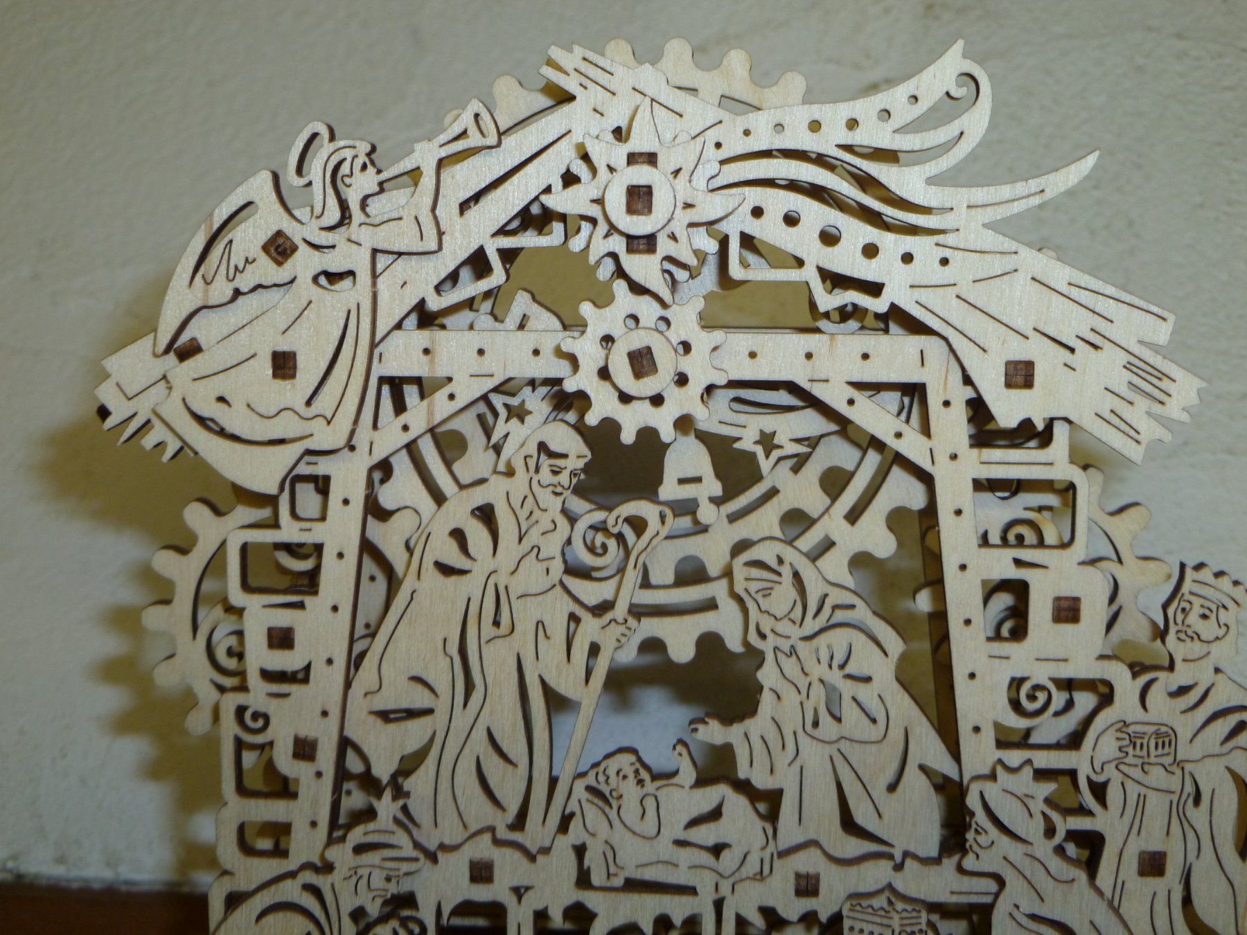 Articoli in legno: neue Weihnachtskrippe aus Holz (UGEARS) – Nuovo e nell'imballaggio originale da St. Niklaus VS venduto da Heischo69 8