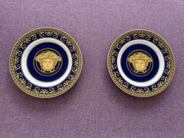 Versace Blue Medusa kleine Teller