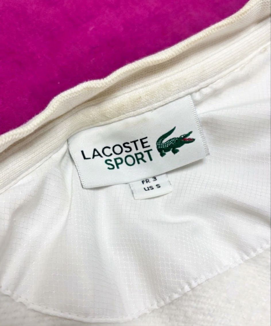 Lacoste Pullover & Sweatshirts: Pull Lacoste blanc – Gebraucht aus Genève von dah_7dj6 2
