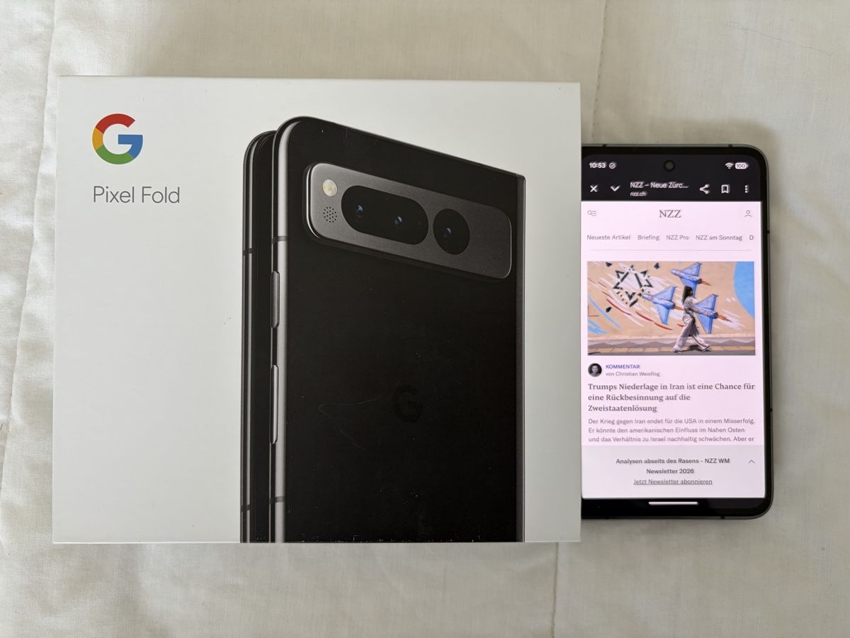 Google Portables: Google Pixel Fold 256Gb – D'occasion à Adliswil par WMinnella