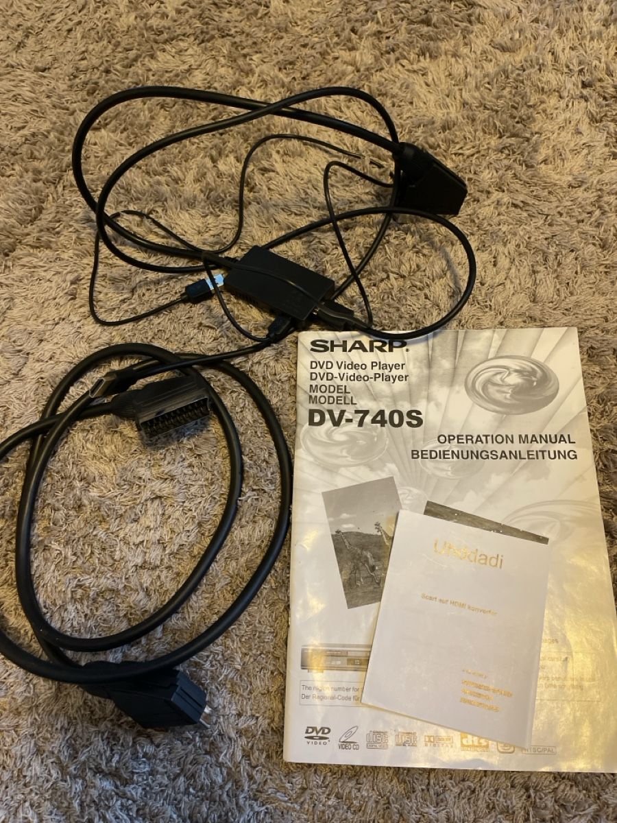 Sharp Lettore multimediale & Streamer: Sharp DVD-Player DV-740S mit HDMI konverter – Usato da Unterkulm venduto da AnoliOccasion 1