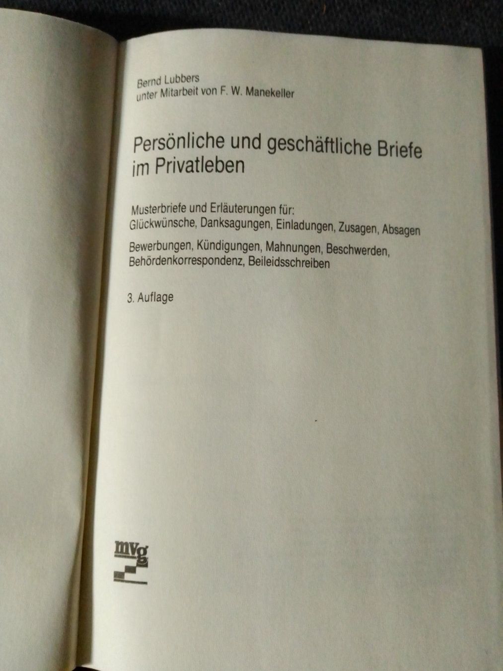 Libri: Persönliche und geschäftliche Briefe... – Usato da Bassersdorf venduto da kal_99sw