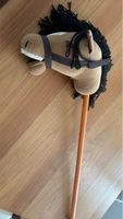 Steckenpferd Stoff braun guter Zustand