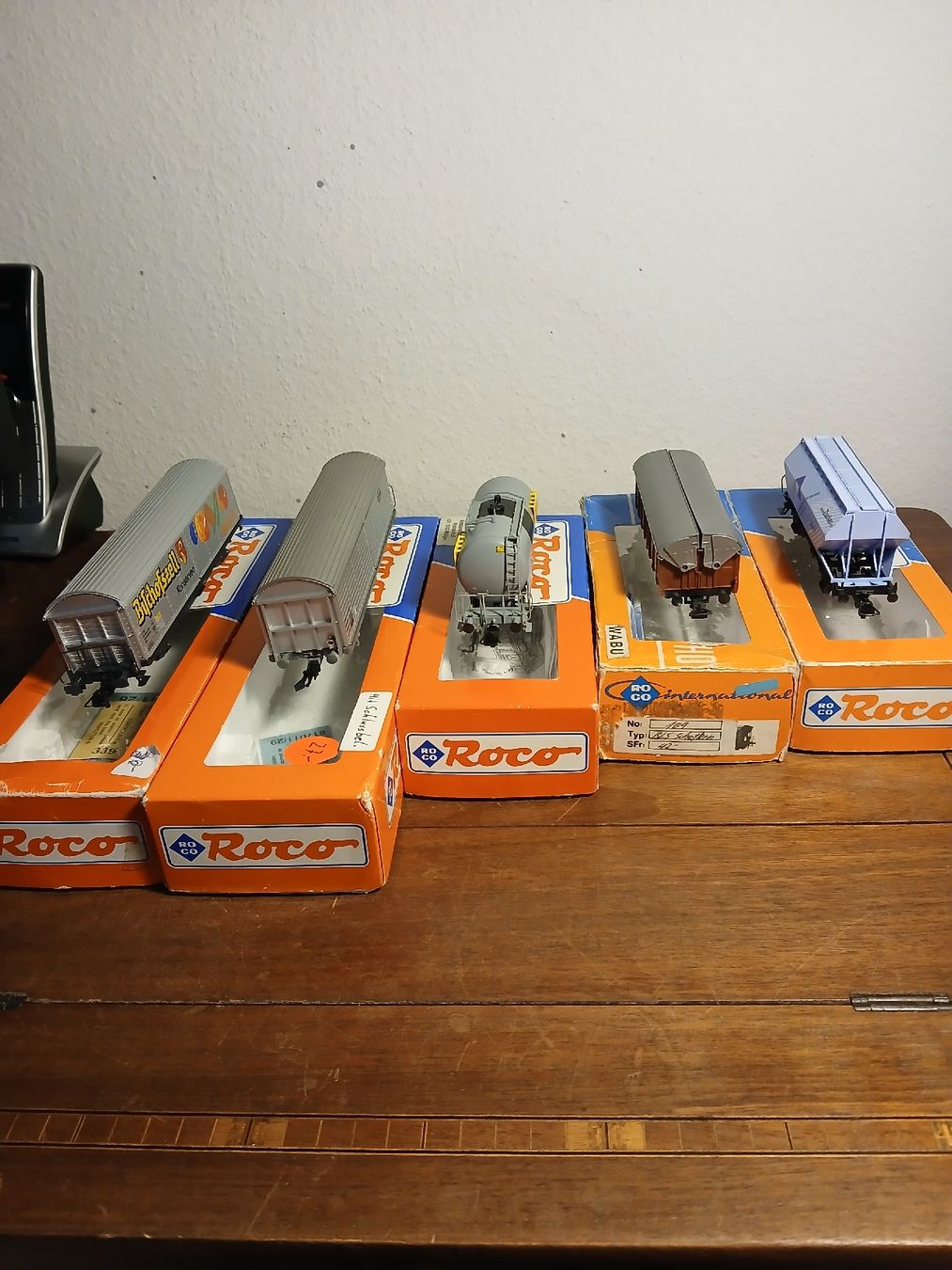 Roco Modellini di ferrovie: Roco H0 Waggons 5 Stk. Konvolut – Usato da Luterbach venduto da trixexpresso 3
