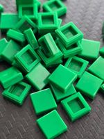Lego 50x Fliesen 1x1 (3070) grün
