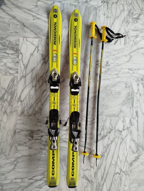 Ski Long Engelstädter Oberwiesenthal 2m En Chêne Avec Bâtons – Occasion Trouvé Grenier