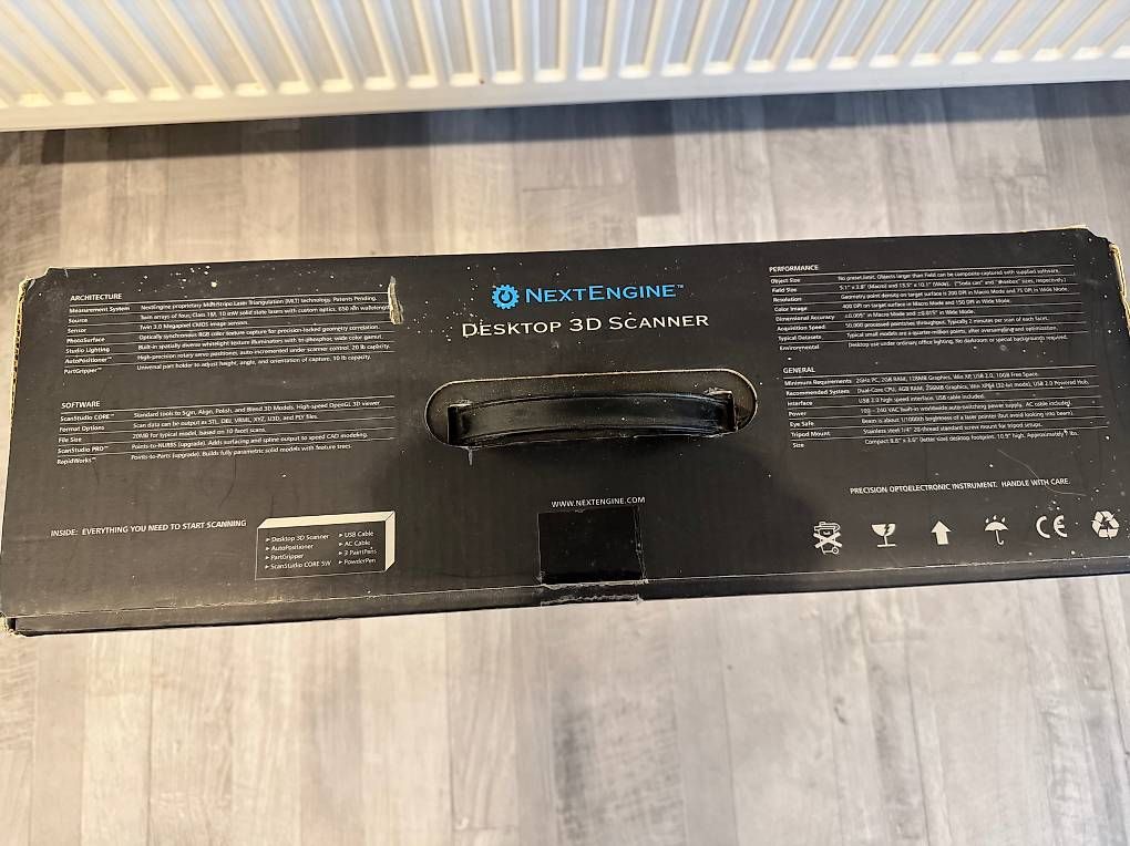 Scanner: NextEngine Desktop 3D Laser Scanner mit Drehteller – Usato da Walzenhausen venduto da nobelsales 9